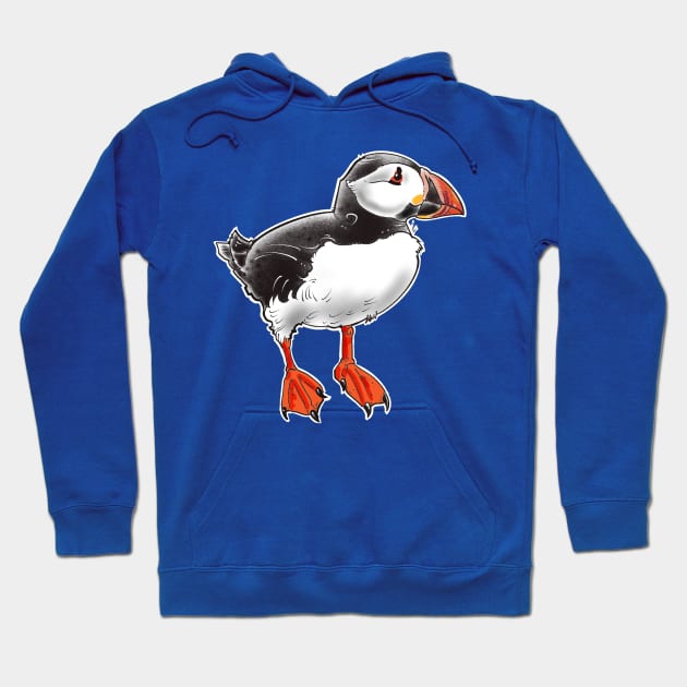 Puffin Hoodie by weilertsen